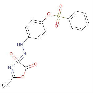837367-84-7  4,5-Oxazoledione, 2-methyl-,4-[[4-[(phenylsulfonyl)oxy]phenyl]hydrazone]