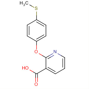 837377-27-2  3-Pyridinecarboxylic acid, 2-[4-(methylthio)phenoxy]-