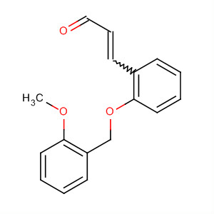 837387-04-9  2-Propenal, 3-[2-[(2-methoxyphenyl)methoxy]phenyl]-