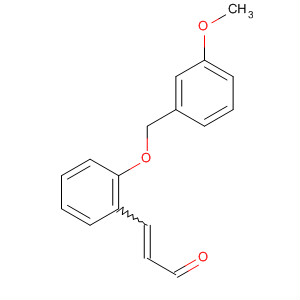 837387-05-0  2-Propenal, 3-[2-[(3-methoxyphenyl)methoxy]phenyl]-