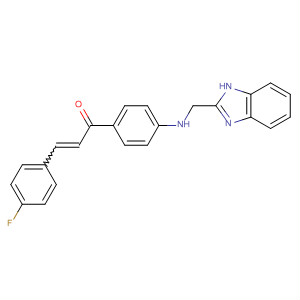 837407-53-1  2-Propen-1-one,1-[4-[(1H-benzimidazol-2-ylmethyl)amino]phenyl]-3-(4-fluorophenyl)-