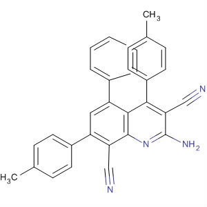 837425-86-2  3,8-Quinolinedicarbonitrile, 2-amino-4,7-bis(4-methylphenyl)-5-phenyl-