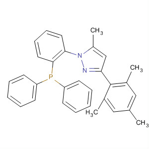 828283-38-1  1H-Pyrazole,1-[2-(diphenylphosphino)phenyl]-5-methyl-3-(2,4,6-trimethylphenyl)-