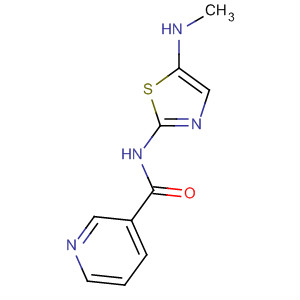 828920-46-3  3-Pyridinecarboxamide, N-[5-(methylamino)-2-thiazolyl]-