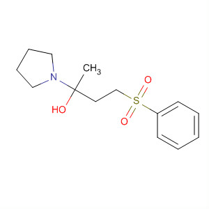 828921-98-8  1-Pyrrolidineethanol, a-[2-(phenylsulfonyl)ethyl]-