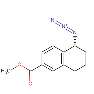 828925-93-5  2-Naphthalenecarboxylic acid, 5-azido-5,6,7,8-tetrahydro-, methylester, (5R)-