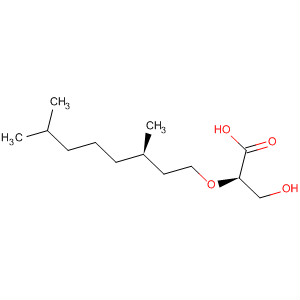 828930-49-0  Propanoic acid, 2-[[(3R)-3,7-dimethyloctyl]oxy]-3-hydroxy-, (2R)-