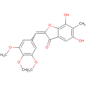 828940-29-0  3(2H)-Benzofuranone,4,6-dihydroxy-5-methyl-2-[(3,4,5-trimethoxyphenyl)methylene]-