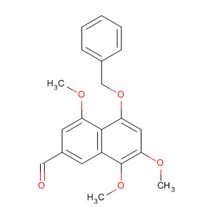 828940-60-9  2-Naphthalenecarboxaldehyde, 4,7,8-trimethoxy-5-(phenylmethoxy)-