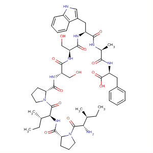 82953-46-6  L-Phenylalanine,L-isoleucyl-L-prolyl-L-isoleucyl-L-prolyl-L-seryl-L-seryl-L-tryptophyl-L-alanyl-