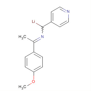 830326-20-0  Lithium, [[[1-(4-methoxyphenyl)ethylidene]amino]-4-pyridinylmethyl]-
