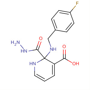 830334-36-6  3-Pyridinecarboxylic acid, 2-[[(4-fluorophenyl)methyl]amino]-, hydrazide