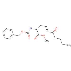 830335-09-6  4-Decenoic acid, 6-oxo-2-[[(phenylmethoxy)carbonyl]amino]-, methylester, (4E)-