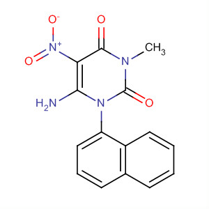 830339-79-2  2,4(1H,3H)-Pyrimidinedione,6-amino-3-methyl-1-(1-naphthalenyl)-5-nitro-