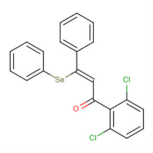 830345-70-5  2-Propen-1-one, 1-(2,6-dichlorophenyl)-3-phenyl-3-(phenylseleno)-,(2Z)-