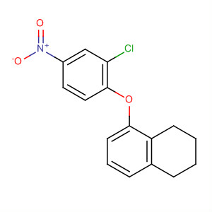 83054-03-9  Naphthalene, 5-(2-chloro-4-nitrophenoxy)-1,2,3,4-tetrahydro-