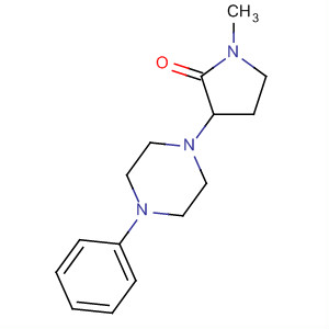 831170-45-7  2-Pyrrolidinone, 1-methyl-3-(4-phenyl-1-piperazinyl)-
