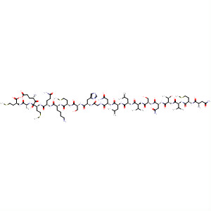 831181-25-0  L-Methionine,L-asparaginyl-L-methionyl-L-valyl-L-threonyl-L-asparaginyl-L-seryl-L-valyl-L-leucyl-L-leucyl-L-asparaginylglycyl-L-histidyl-L-seryl-L-methionyl-L-lysyl-L-glutaminyl-L-a-glutamyl-L-methionyl-L-alanyl-