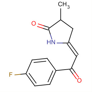 831181-50-1  2-Pyrrolidinone, 5-[2-(4-fluorophenyl)-2-oxoethylidene]-3-methyl-, (5Z)-
