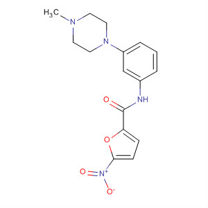 831203-64-6  2-Furancarboxamide, N-[3-(4-methyl-1-piperazinyl)phenyl]-5-nitro-