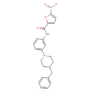 831203-66-8  2-Furancarboxamide,5-nitro-N-[3-[4-(phenylmethyl)-1-piperidinyl]phenyl]-
