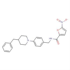 831203-71-5  2-Furancarboxamide,5-nitro-N-[[4-[4-(phenylmethyl)-1-piperidinyl]phenyl]methyl]-