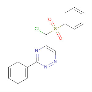 831218-42-9  1,2,4-Triazine, 5-[chloro(phenylsulfonyl)methyl]-2,5-dihydro-3-phenyl-