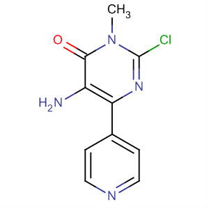 831231-67-5  4(3H)-Pyrimidinone, 5-amino-2-chloro-3-methyl-6-(4-pyridinyl)-