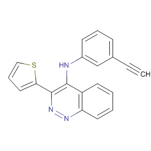 832081-74-0  2-Quinoxalinamine, N-(3-ethynylphenyl)-3-(2-thienyl)-
