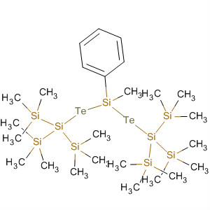 832084-20-5  4,6-Ditellura-2,3,5,7,8-pentasilanonane,2,2,5,8,8-pentamethyl-5-phenyl-3,3,7,7-tetrakis(trimethylsilyl)-
