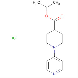 832088-18-3  4-Piperidinecarboxylic acid, 1-(4-pyridinyl)-, 1-methylethyl ester,monohydrochloride 832088-18-3  4-Piperidinecarboxylic acid, 1-(4-pyridinyl)-, 1-methylethyl ester,monohydrochloride