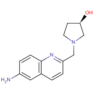 832102-05-3  3-Pyrrolidinol, 1-[(6-amino-2-quinolinyl)methyl]-, (3R)-
