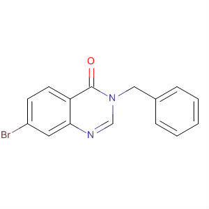 832114-33-7  4(3H)-Quinazolinone, 7-bromo-3-(phenylmethyl)-