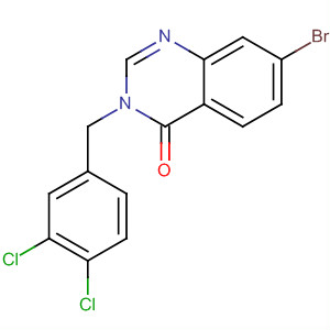 832114-35-9  4(3H)-Quinazolinone, 7-bromo-3-[(3,4-dichlorophenyl)methyl]-