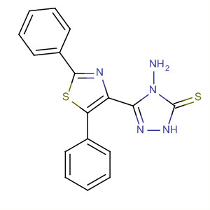 832131-37-0  3H-1,2,4-Triazole-3-thione,4-amino-5-(2,5-diphenyl-4-thiazolyl)-2,4-dihydro-