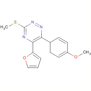 832686-56-3  1,2,4-Triazine,5-(2-furanyl)-1,6-dihydro-6-(4-methoxyphenyl)-3-(methylthio)-