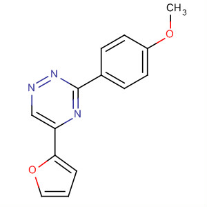 832686-60-9  1,2,4-Triazine, 5-(2-furanyl)-3-(4-methoxyphenyl)-