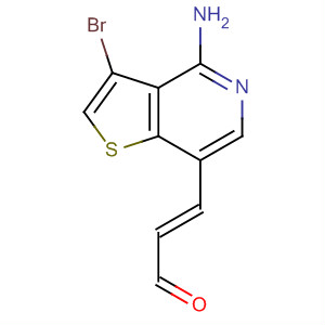 832699-12-4  2-Propenal, 3-(4-amino-3-bromothieno[3,2-c]pyridin-7-yl)-, (2E)-