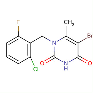 832711-70-3  2,4(1H,3H)-Pyrimidinedione,5-bromo-1-[(2-chloro-6-fluorophenyl)methyl]-6-methyl-