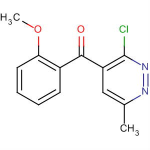 832712-10-4  Methanone, (3-chloro-6-methyl-4-pyridazinyl)(2-methoxyphenyl)-