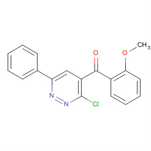 832712-11-5  Methanone, (3-chloro-6-phenyl-4-pyridazinyl)(2-methoxyphenyl)-