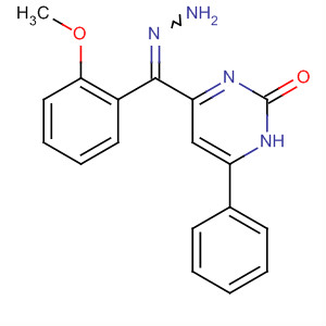 832712-17-1  3(2H)-Pyridazinone, 4-[hydrazono(2-methoxyphenyl)methyl]-6-phenyl-