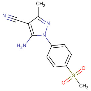 832714-10-0  1H-Pyrazole-4-carbonitrile,5-amino-3-methyl-1-[4-(methylsulfonyl)phenyl]-