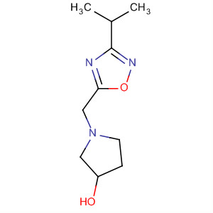 832715-05-6  3-Pyrrolidinol, 1-[[3-(1-methylethyl)-1,2,4-oxadiazol-5-yl]methyl]-