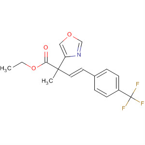 832730-48-0  4-Oxazolepropanoic acid, 2-[(1E)-2-[4-(trifluoromethyl)phenyl]ethenyl]-,ethyl ester