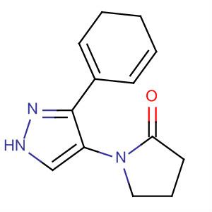 832753-39-6  2-Pyrrolidinone, 1-(4,5-dihydro-3-phenyl-1H-pyrazol-4-yl)-