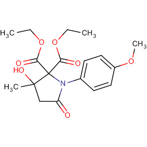 83304-69-2  2,2-Pyrrolidinedicarboxylic acid,3-hydroxy-1-(4-methoxyphenyl)-3-methyl-5-oxo-, diethyl ester