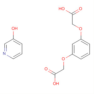 833445-77-5  Acetic acid, 2,2'-[1,3-phenylenebis(oxy)]bis-, compd. with 3-pyridinol(1:1)