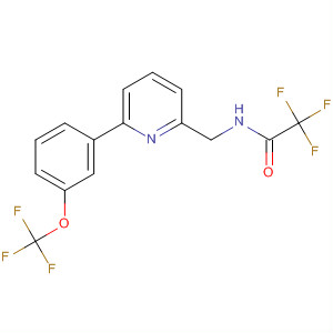 833456-24-9  Acetamide,2,2,2-trifluoro-N-[[6-[3-(trifluoromethoxy)phenyl]-2-pyridinyl]methyl]-