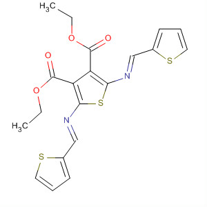 833459-89-5  3,4-Thiophenedicarboxylic acid,2,5-bis[(E)-(2-thienylmethylene)amino]-, diethyl ester